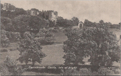 Isle of Wight Postcard - View of Carisbrooke Castle  XT929