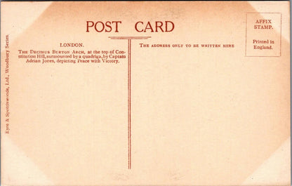 London Postcard - Triumphal Arch, Constitution Hill  X940