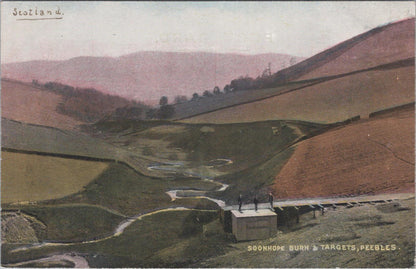Scotland Postcard - Soonhope Burn & Targets, Peebles  XT519