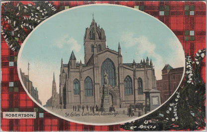 Scotland Postcard - St Giles Cathedral, Edinburgh    XT534