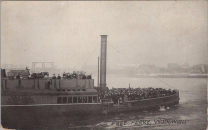 London Postcard - Free Ferry, Woolwich  XT537