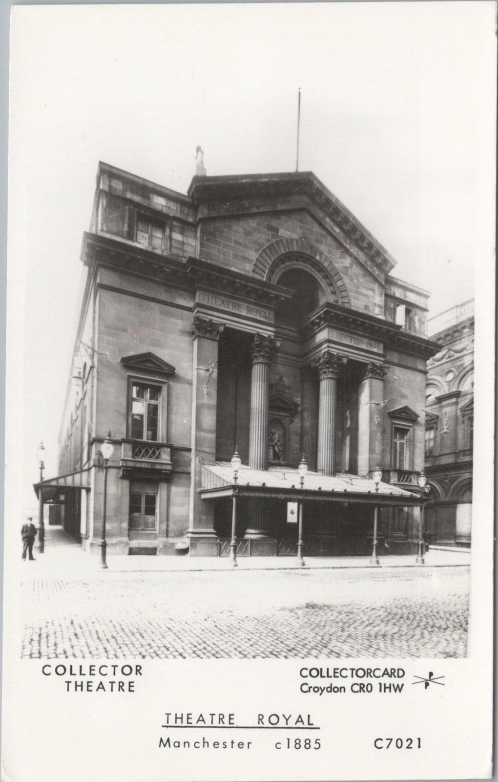 Lancashire Postcard - The Theatre Royal, Manchester c1885 - XT538