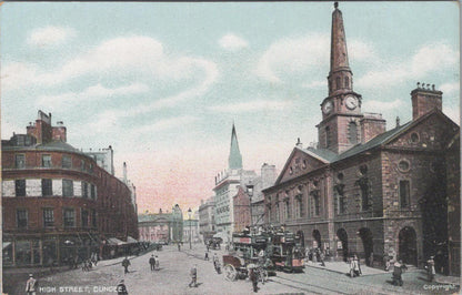 Scotland Postcard - The High Street, Dundee   XT545