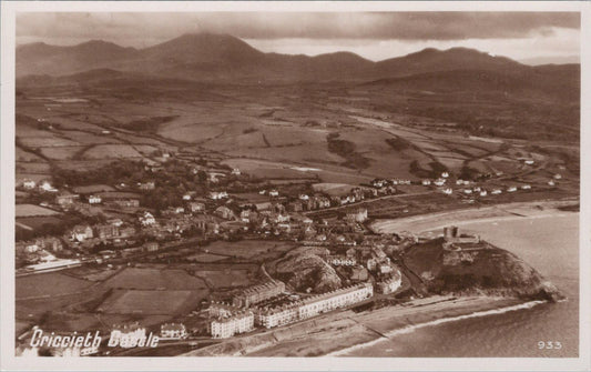Wales Postcard - Criccieth Castle, Carnarvonshire   XT555