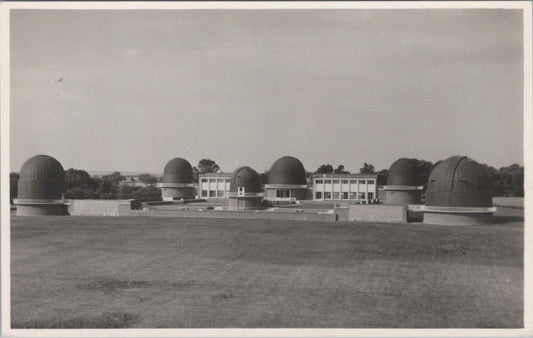 Sussex Postcard - Telescope Domes, Royal Greenwich Observatory, Herstmonceux XT806