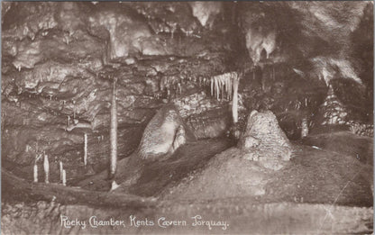 Devon Postcard - Rocky Chamber, Kents Cavern, Torquay   XT811