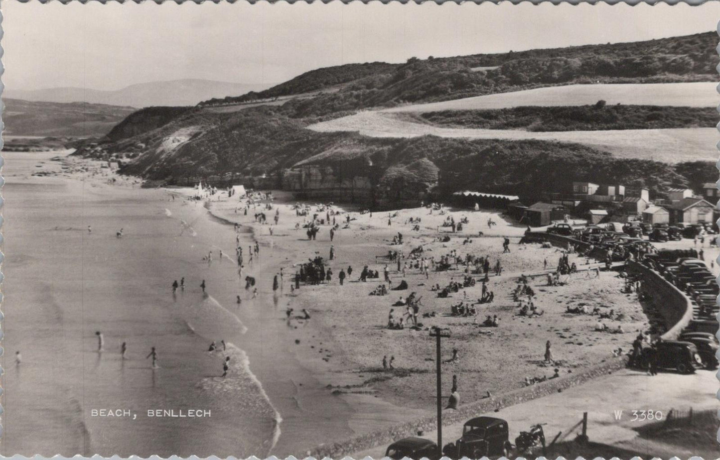 Wales Postcard - Benllech Beach, Anglesey, Gwynedd  XT823