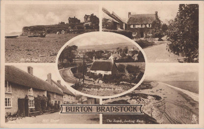 Dorset Postcard - Views of Burton Bradstock Village XT832