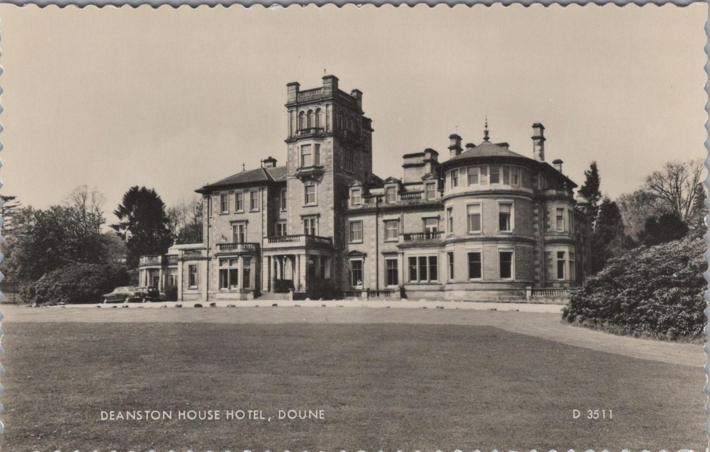 Scotland Postcard - Deanston House Hotel, Doune, Perthshire  XT853