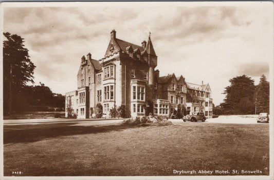 Scotland Postcard - Dryburgh Abbey Hotel, St Boswells, Berwickshire  XT854
