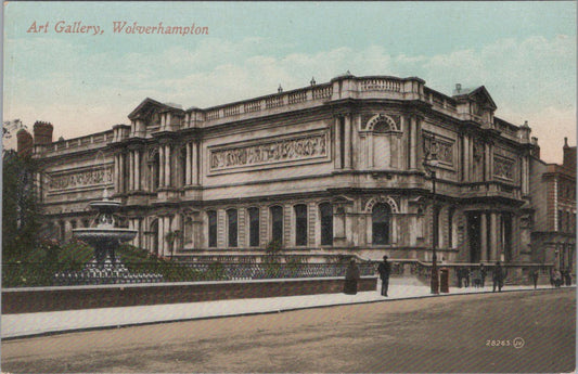 Staffordshire Postcard - Art Gallery, Wolverhampton   XT865