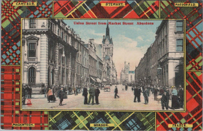 Scotland Postcard - Union Street From Market Street, Aberdeen   XT878