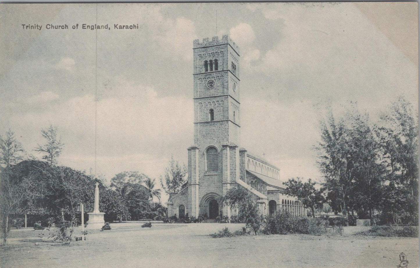 Pakistan Postcard - Trinity Church of England, Karachi, Sindh  XT231