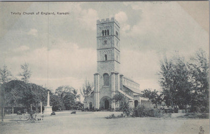 Pakistan Postcard - Trinity Church of England, Karachi, Sindh  XT231