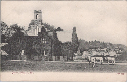 Isle of Wight Postcard - Quarr Abbey, Quarr Rd, Ryde  XT245