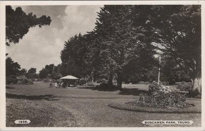 Cornwall Postcard - Boscawen Park, Truro  XT251