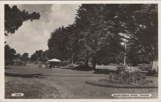 Cornwall Postcard - Boscawen Park, Truro  XT251