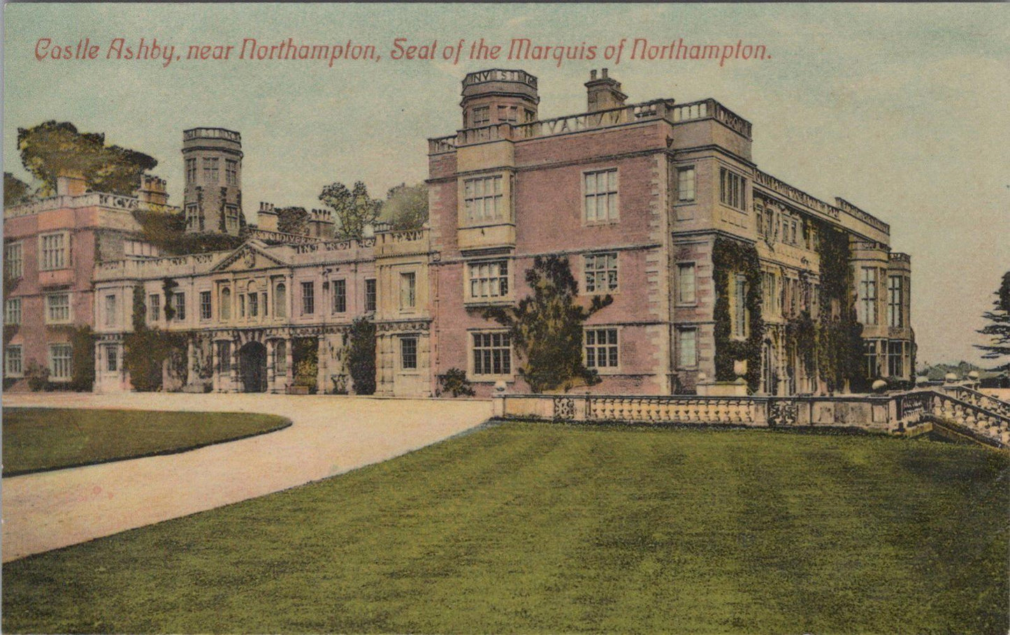 Northamptonshire Postcard - Castle Ashby, Near Northampton  XT270