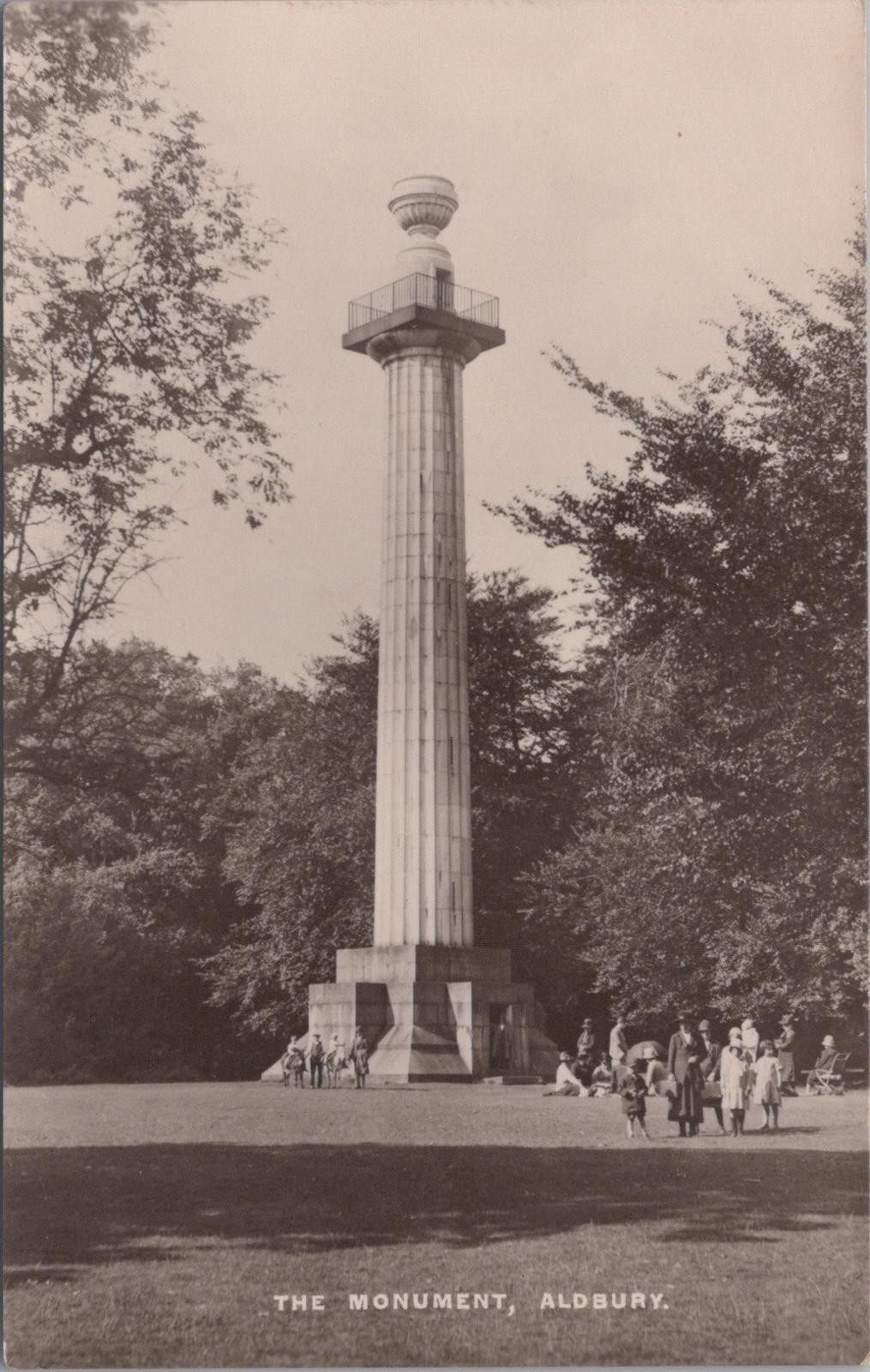 Hertfordshire Postcard - The Monument, Aldbury   XT278