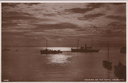 Scotland Postcard - Evening on The Firth, Cromarty, Ross and Cromarty  XT280