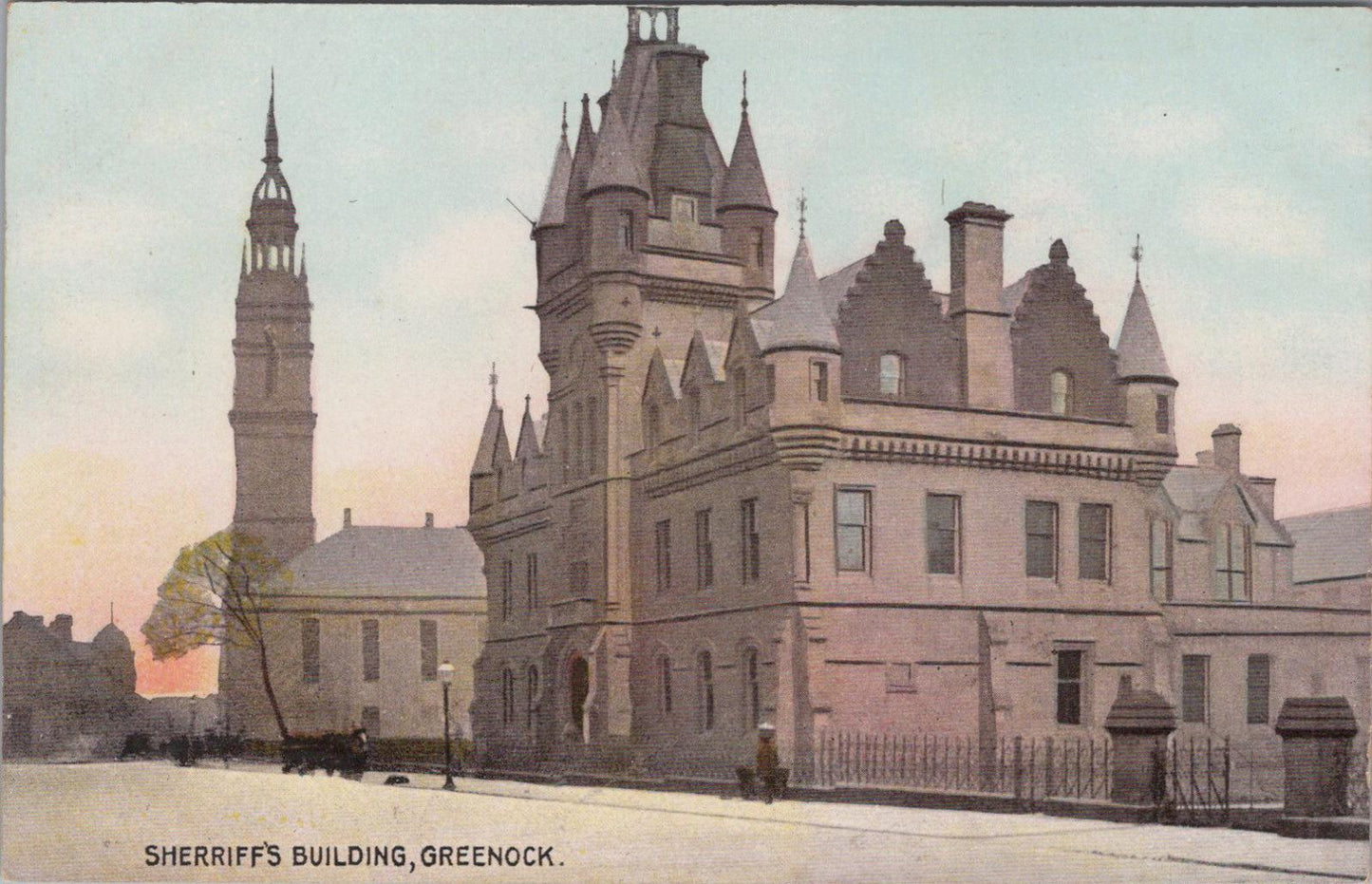 Scotland Postcard - Sherriff's Building, Greenock, Renfrewshire   XT292