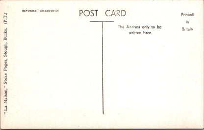 Buckinghamshire Postcard - The Lodge, Hall Barn, Beaconsfield   XT294