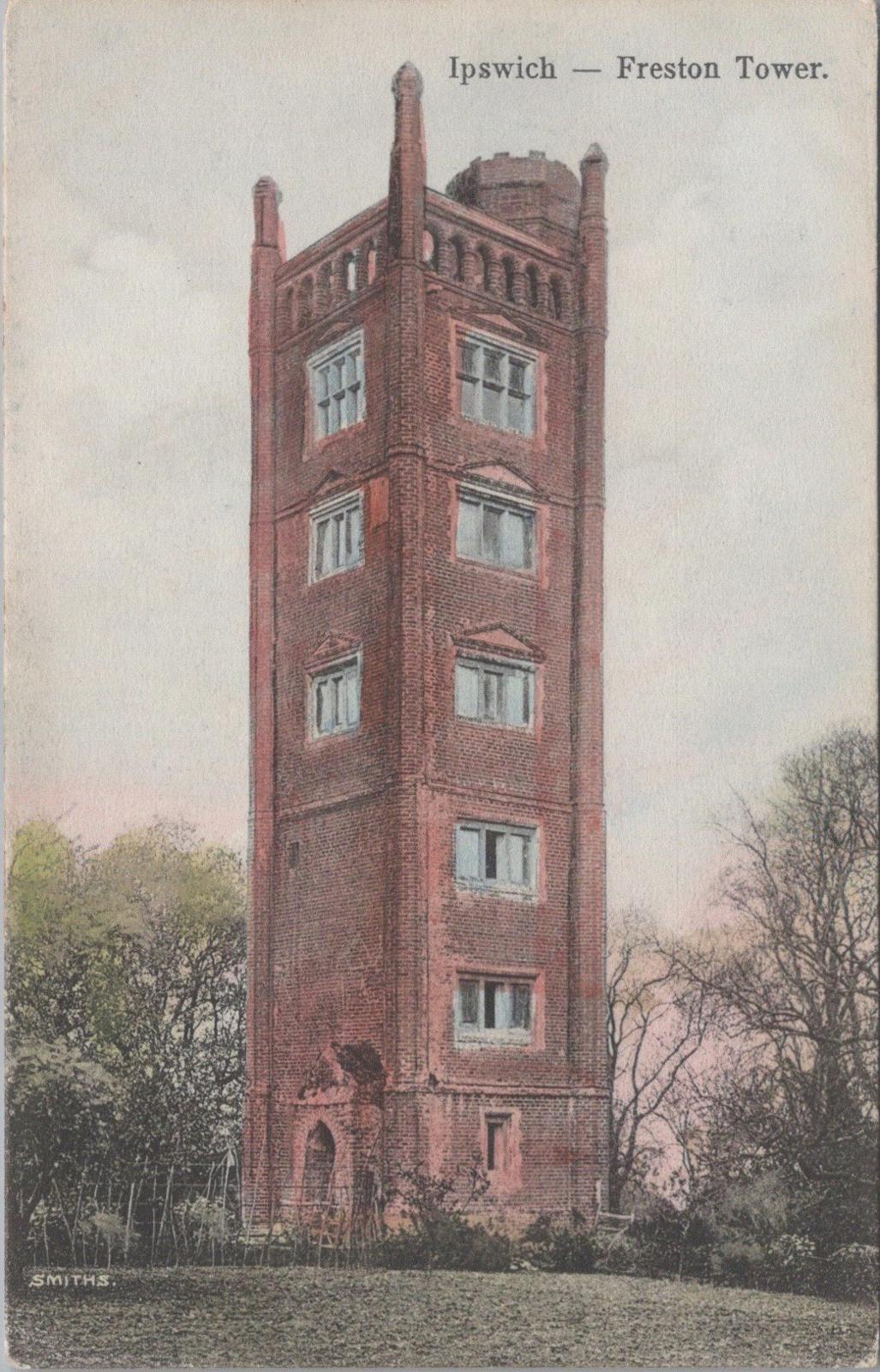 Suffolk Postcard - Ipswich, Freston Tower   XT297