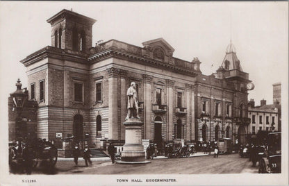 Worcestershire Postcard - The Town Hall, Kidderminster  XT299