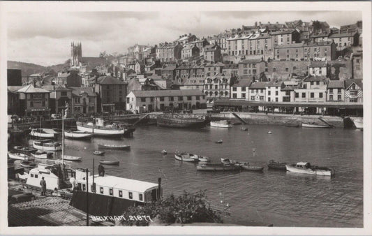Devon Postcard - View of Brixham Harbour  XT311