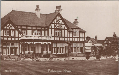 Unknown Location Postcard - Fetherston House   XT315