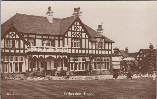Unknown Location Postcard - Fetherston House   XT315