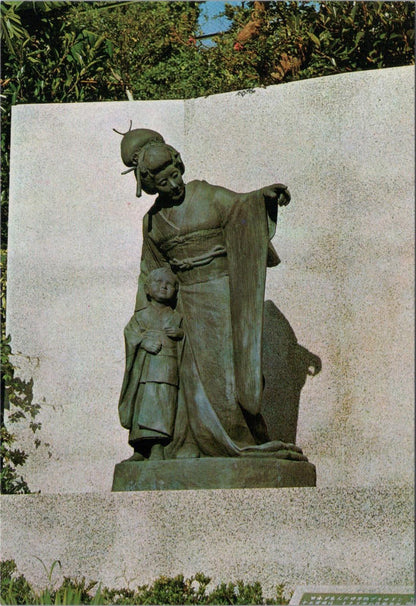 Japan Postcard: Statue of Madame Butterfly, Nagasaki  XT1563