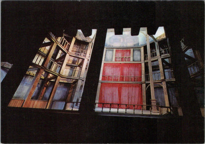London Postcard:The Shakespeare Exhibition, Interior of the Globe Theatre XT1581