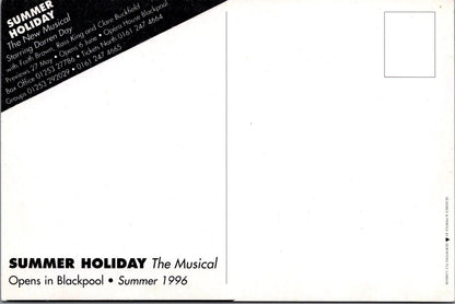 Theatre Postcard - Summer Holiday The Musical, Summer 1996 - XT1583
