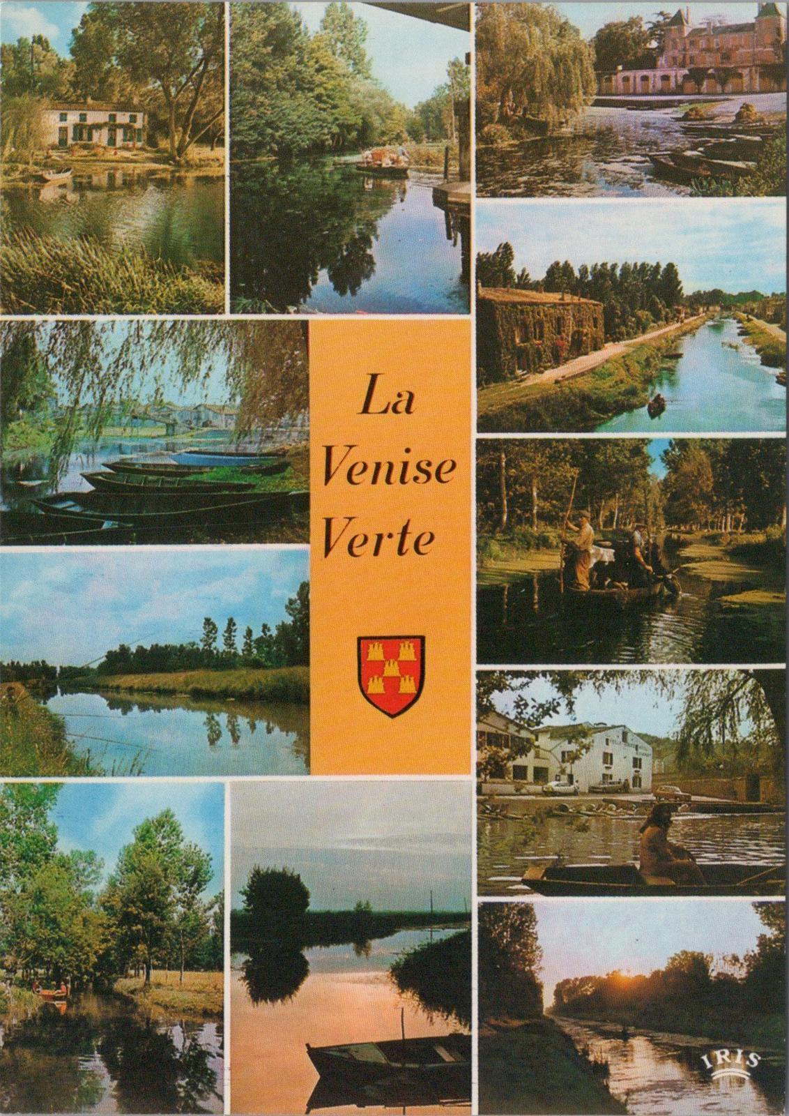 France Postcard: Le Marais Poitevin, La Venise Verte, Cathédrale de Verdure XT1608