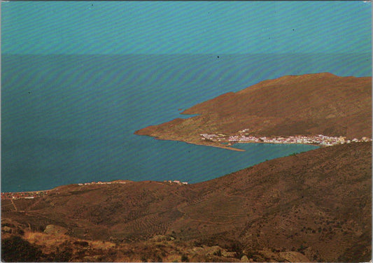 Spain Postcard: Costa Brava, Port De La Selva, Panoramical View, c.1960's XT1619