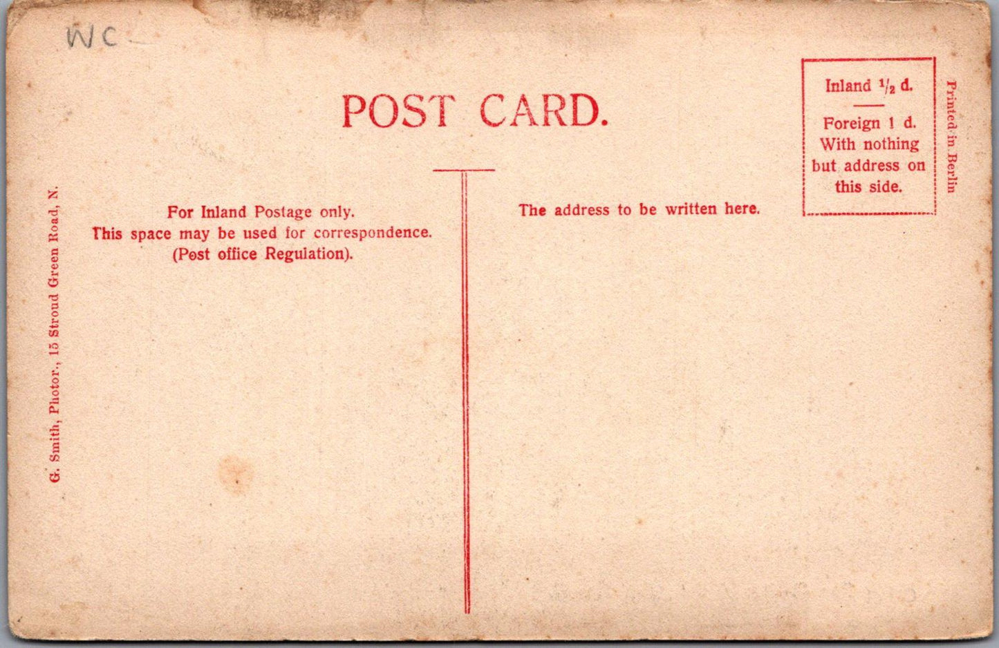 London Postcard: The Carlton Hotel, The Grill Room XT1671