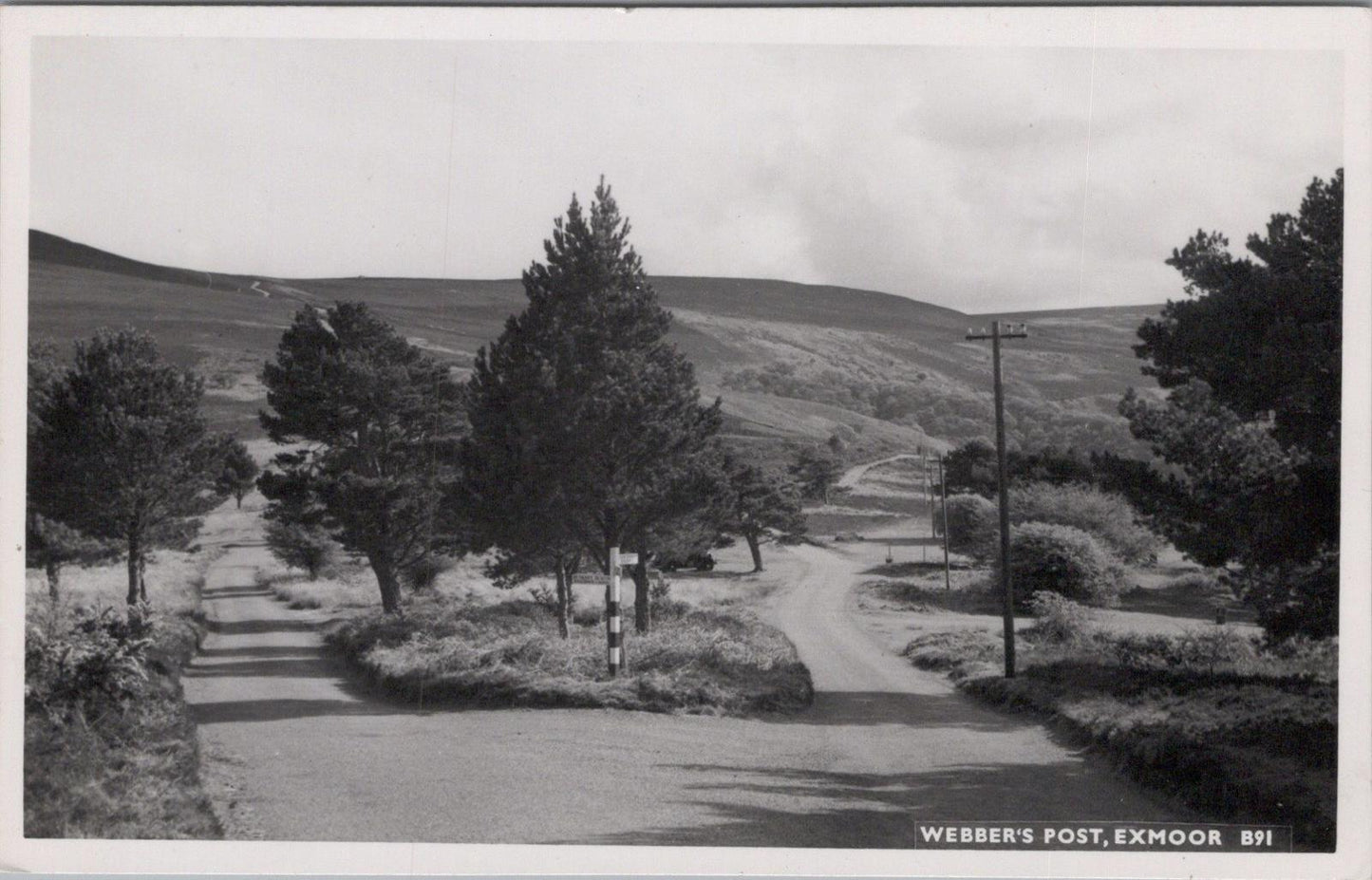 Somerset Postcard: Webber's Post, Exmoor National Park XT1683