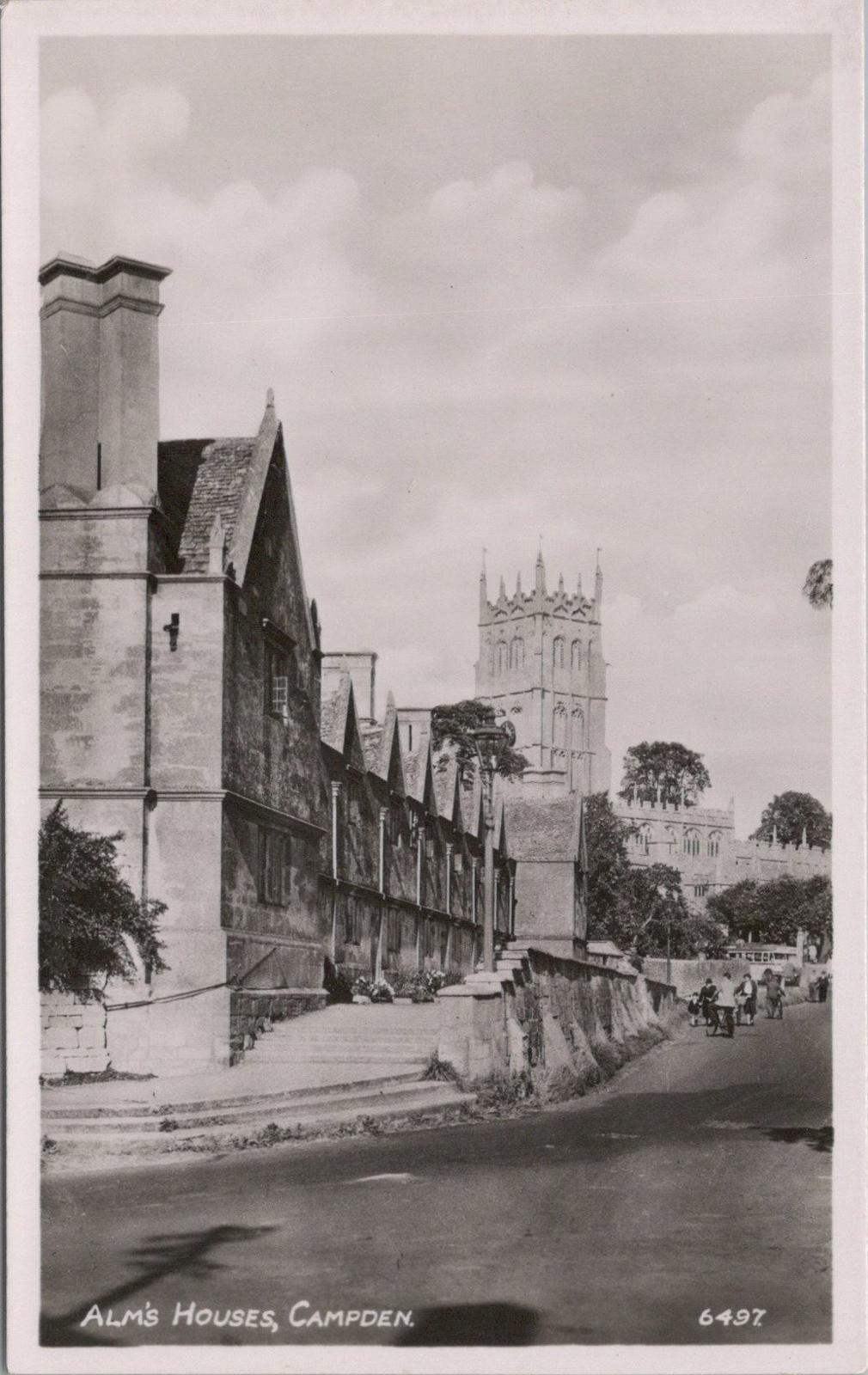Gloucestershire Postcard: Almshouses, Chipping Campden XT1687