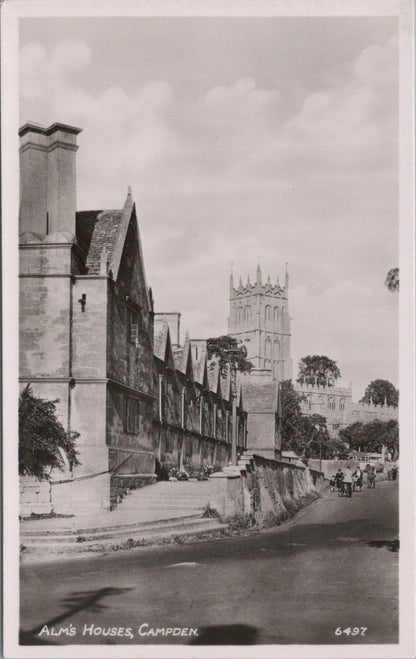 Gloucestershire Postcard: Almshouses, Chipping Campden XT1687