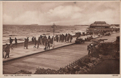 Somerset Postcard: High Tide, Burnham-on-Sea  XT1695