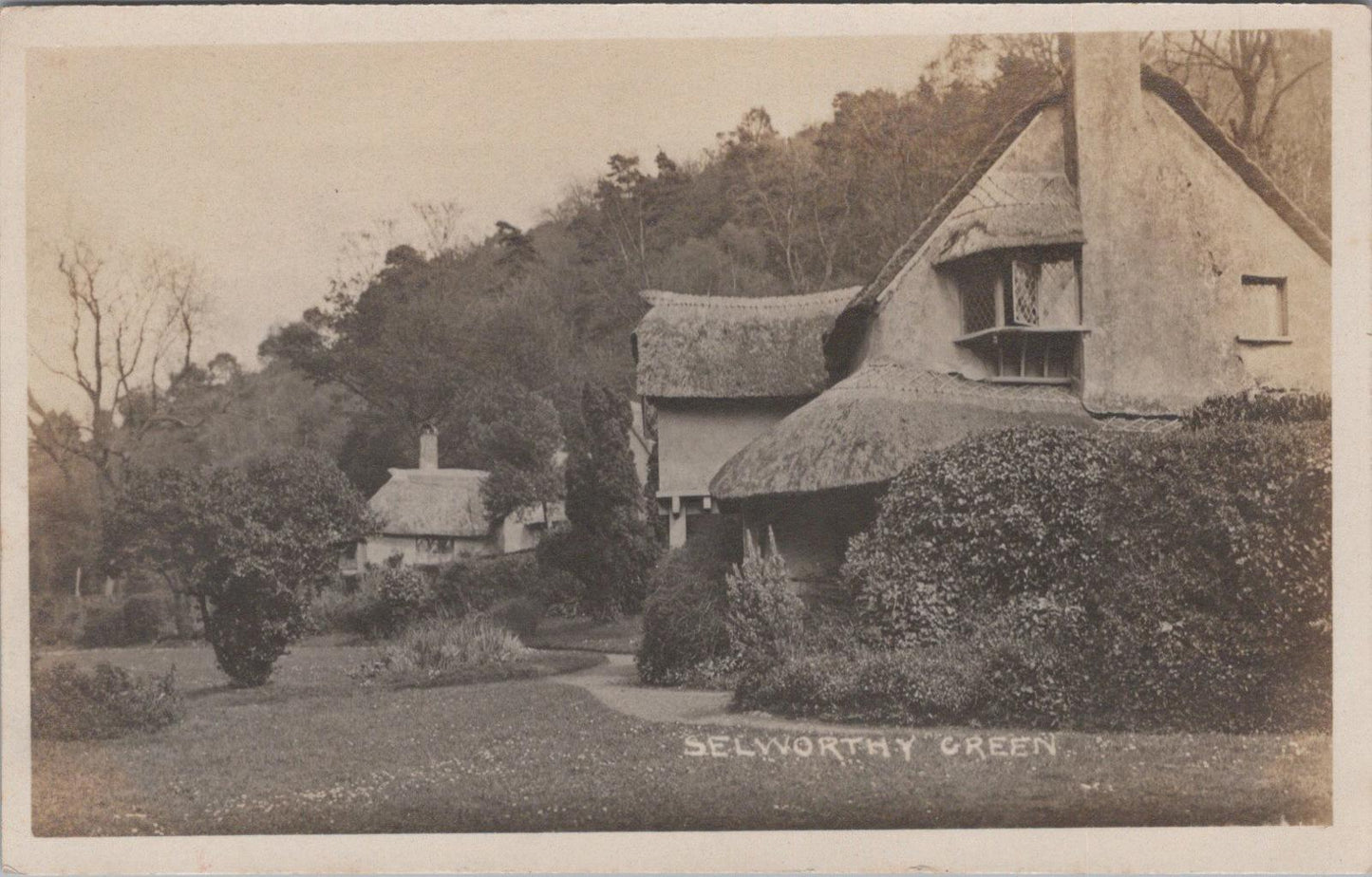 Somerset Postcard: Periwinkle Cottage, Selworthy Green XT1701