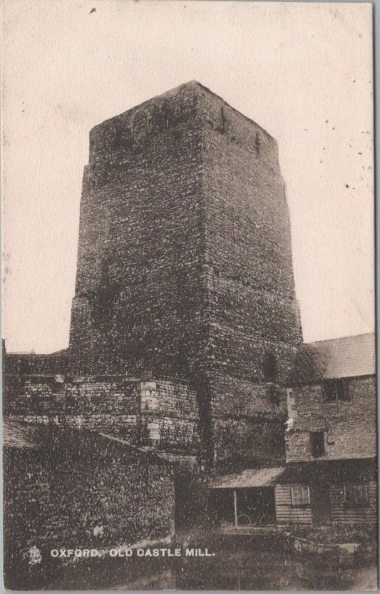 Oxfordshire Postcard: Old Castle Mill & St George's Tower, Oxford XT1705