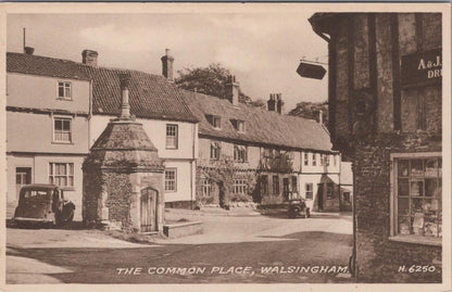 Norfolk Postcard: The Common Place, Walsingham Village  XT1717