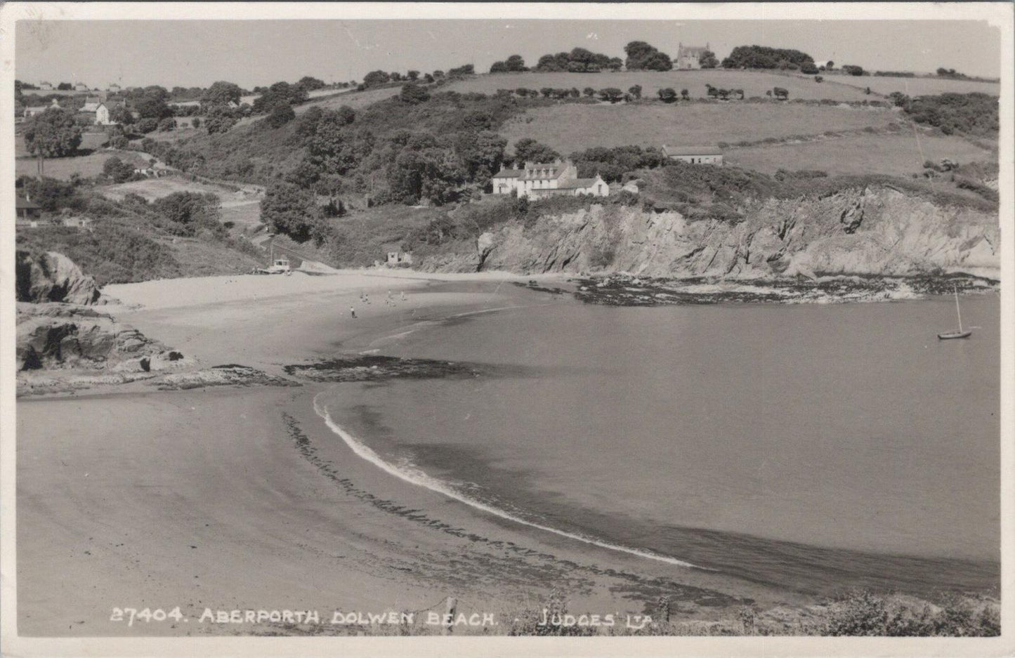 Wales Postcard: Aberporth Dolwen Beach, Ceredigion XT1720