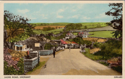 Wales Postcard - Shore Road, Gronant, Flintshire  XT1738