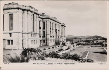 Wales Postcard: The National Library of Wales, Aberystwyth, Cardiganshire XT1744