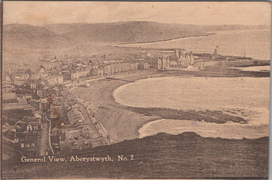 Wales Postcard: General View, Aberystwyth, Cardiganshire  XT1760