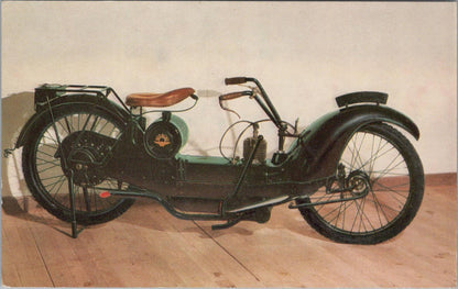 Isle of Man Postcard: 1924 NER-A-CAR 2¾ h.p, Murray's Motor Cycle Museum XT1787