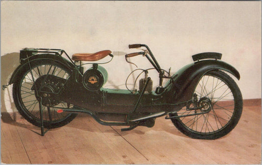 Isle of Man Postcard: 1924 NER-A-CAR 2¾ h.p, Murray's Motor Cycle Museum XT1787